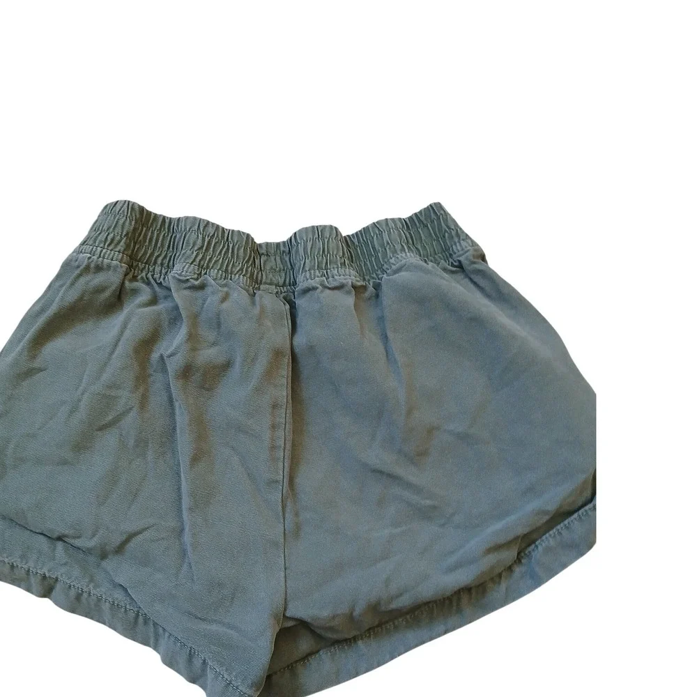 Aerie Womens Olive‎ Green Cargo Pocket  Shorts Size S